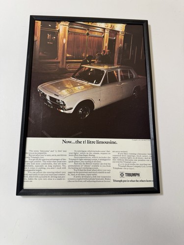 Framed original 1971 - framed,