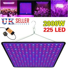 2000W LED Grow Light for Indoor Plants Growing Lamp Full Spectrum Lights 225-LED