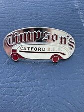 Timpson's Catford SE6 London Coach Bus Driver Hat Cap Uniform Enamel Badge