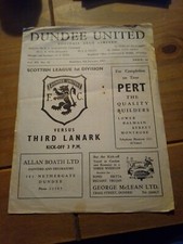 1962/63 Dundee United vs Third Lanark, 5/1/1963 Scottish Div 1 (3)