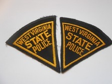 2 old American police US cloth