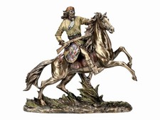 Apache Warrior on Horseback