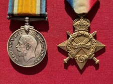 1914-15 Star & British War Medal to 2. LIEUT. F.T. BURTON. 8th Norfolk Regiment