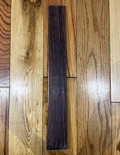 Rosewood fretboard blank - .,