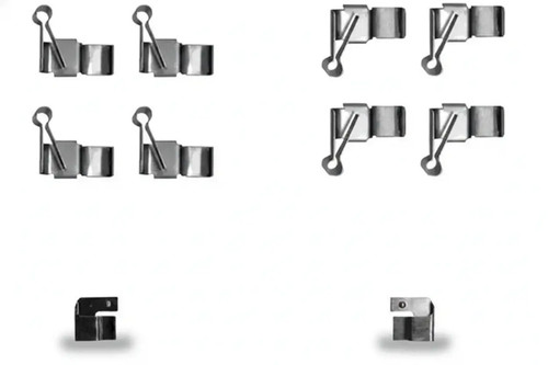 Brake pad fitting kit 1238q - brake,