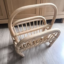 Bamboo magazine rack vintage - rack,