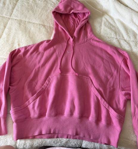 Nike pink pullover - pink, hoodie