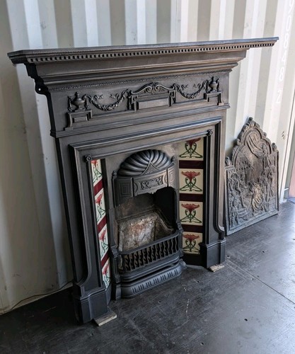 Restored large tiled ornate - restored,