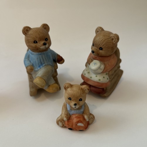 Homco rocking chair bear - chair,