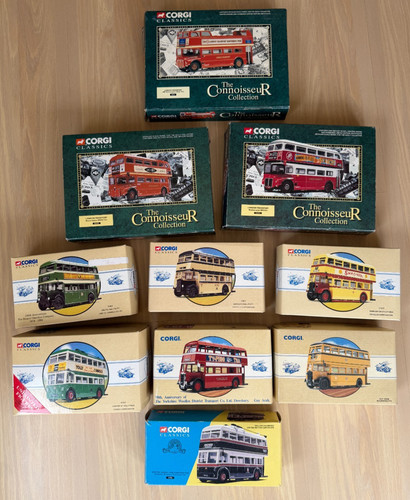 Corgi classics buses - 10,