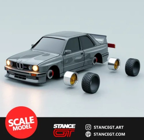 Bmw e30 64 - m3, scale