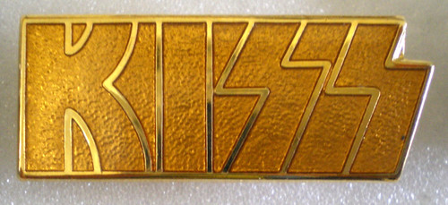 Kiss enamel pin badge - enamel,