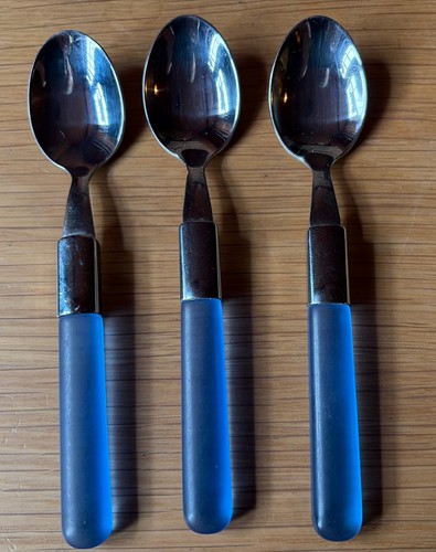 Three vintage italian spoons - vintage,