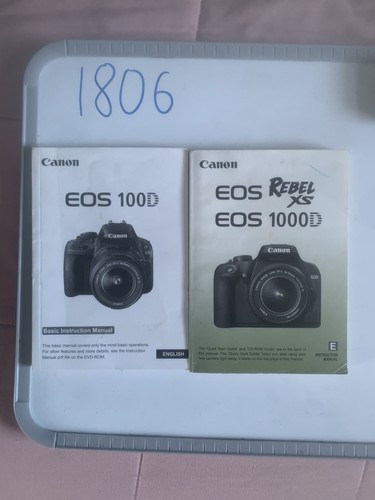 Canon eos 100d - &, /