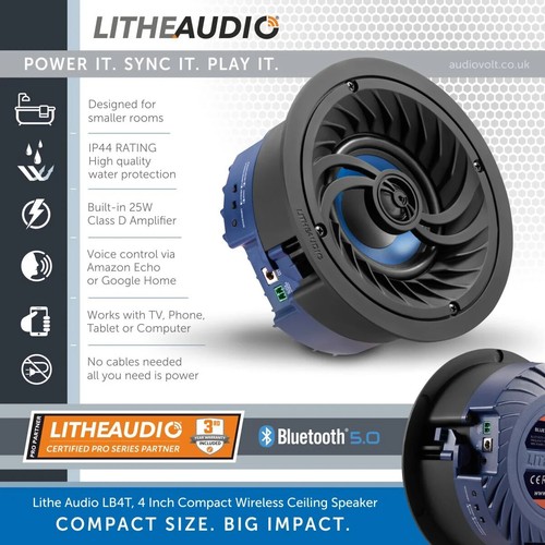 Lithe audio lbt4 wireless - audio, 4"