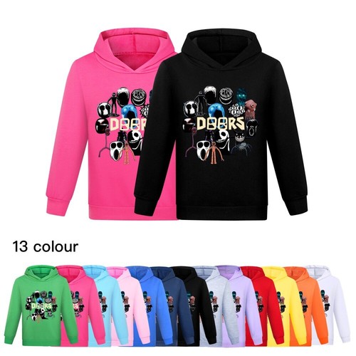 Kids roblox doors print - kids, hoodie