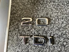 Audi Boot Badges 2 0 Tdi 