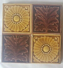 MAJOLICA sunflower QUARTER