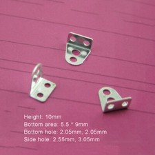 Small Corner Braces Brackets Right Angle L Shape Mending Iron Bracket Building