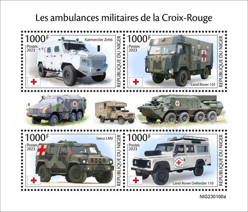 Military ambulances red - ambulances,