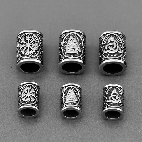 Stainless steel viking rune - stainless,