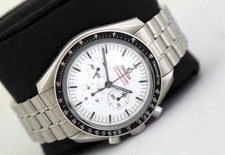 Omega Speedmaster Moonwatch (2024) - White Dial - Sapphire Crystal Watch