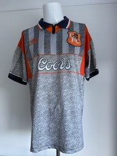 Chelsea FC 1994 Umbro CFC Retro Grey Orange Coors Away Football Shirt Men's XL