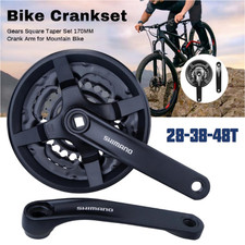 Shimano Tourney Crankset FC-TY301 6/7/8 Speed 28-38-48T for MTB Bicycle