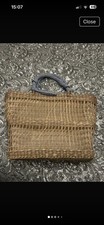 Ladies Wicker Summer Bag In