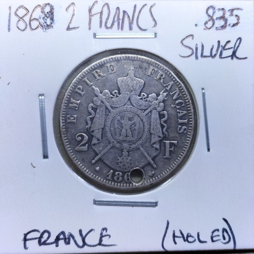 1868 francs france - -, 2