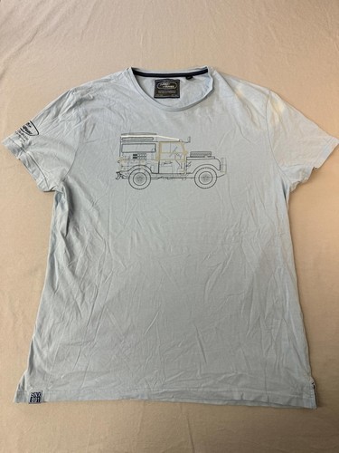 Land rover blue print shirt - land,