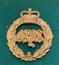 Queens 2nd Dragoons Cap Badge The Bays Genuine