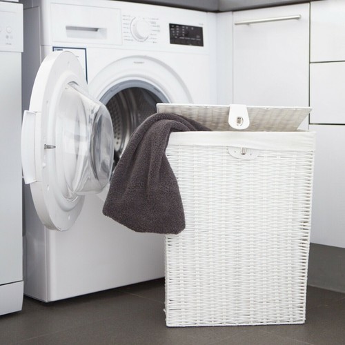 Laundry basket medium - medium, white