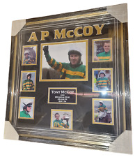 ** AP MCCOY SIGNED Photo Picture Autograph Display ** Horse Racing Legend!
