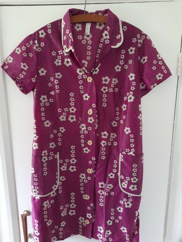 Ladies nylon polyester overall - nylon,