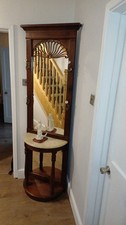 Vintage hall tree coat stand - vintage,