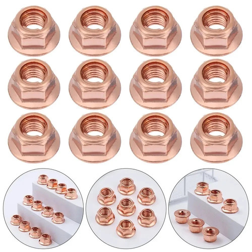 12pcs copper flashed - copper,