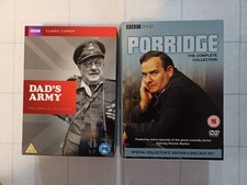 2 X DVD Box Set Dad's Army Porridge Complete Collection