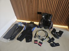 scuba diving equipment set