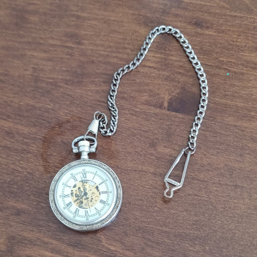 Skeleton mechanical pocket - skeleton,