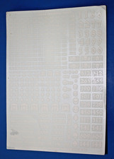 GW 40K - Imperial Guard Astra Militarum Cadian Waterslide Decal Transfer Sheet