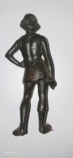 Bronze Statuette Of David, Likely An Antique Or Reproduction, Renaissance Style.