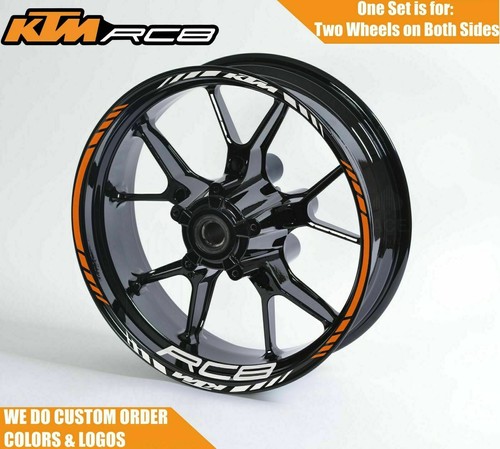 Ktm rc8 wheel decals rim - wheel,