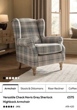 Next Sherlock Highback