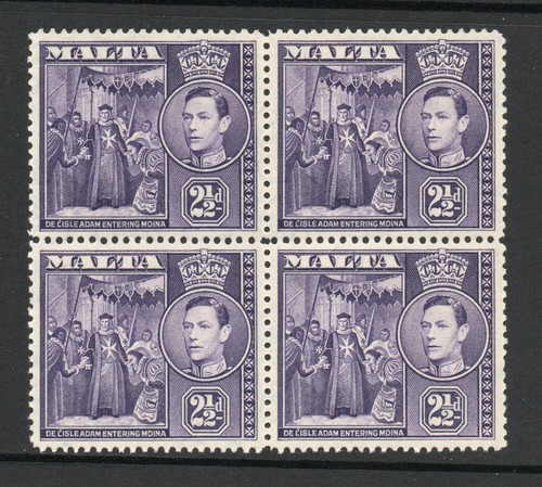 Malta 1938 dull violet - 2½d,
