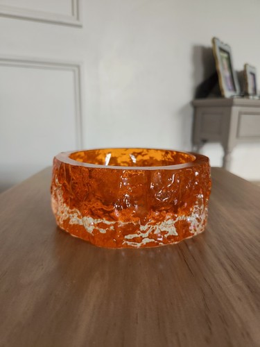 Whitefriars glass tangerine - whitefriars,