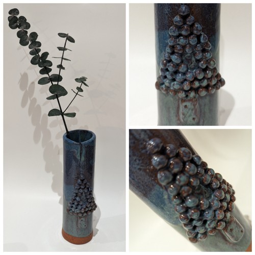 Blue australian studio pottery - blue,