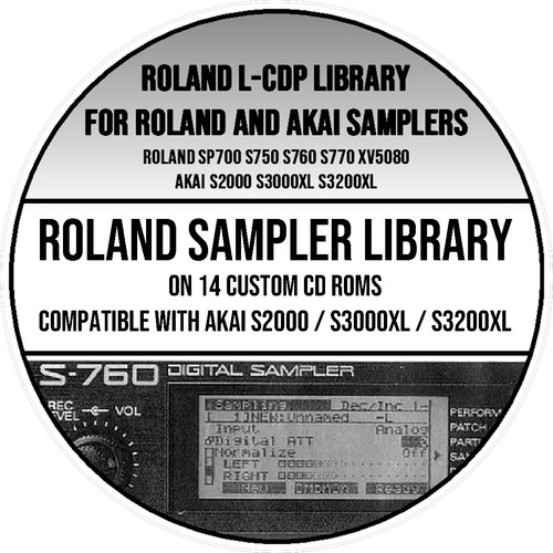 Roland cdp sampler library - roland,