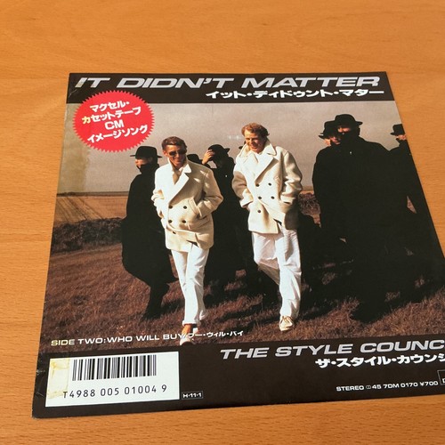 The style council didn - council, it
