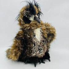 Folkmanis • Owl Puppet • Moveable Head • 14" Soft Toy Plush